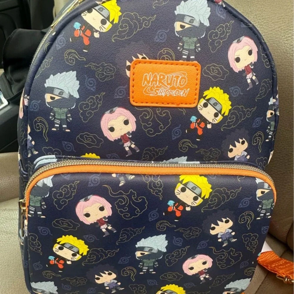 Naruto Shippuden Navy Backpack - Picture 2 of 4